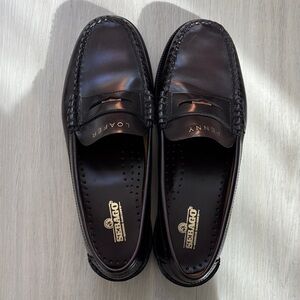 Sebago Men's Dark Brown Leather Loafers
